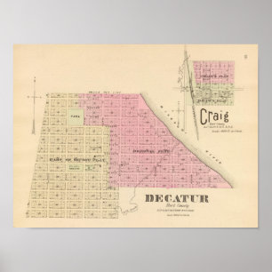 Pôster Decatur, Nebraska