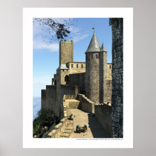 Pôster D'échecs do partie do La - o jogo de xadrez