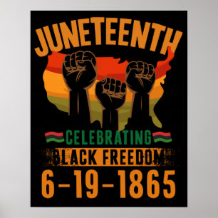 Poster Décima Junta Celebrando a Liberdade Negra 186 Afri