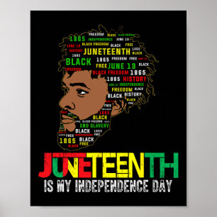 Poster Décima Junta Celebrando a Liberdade Negra - Améric