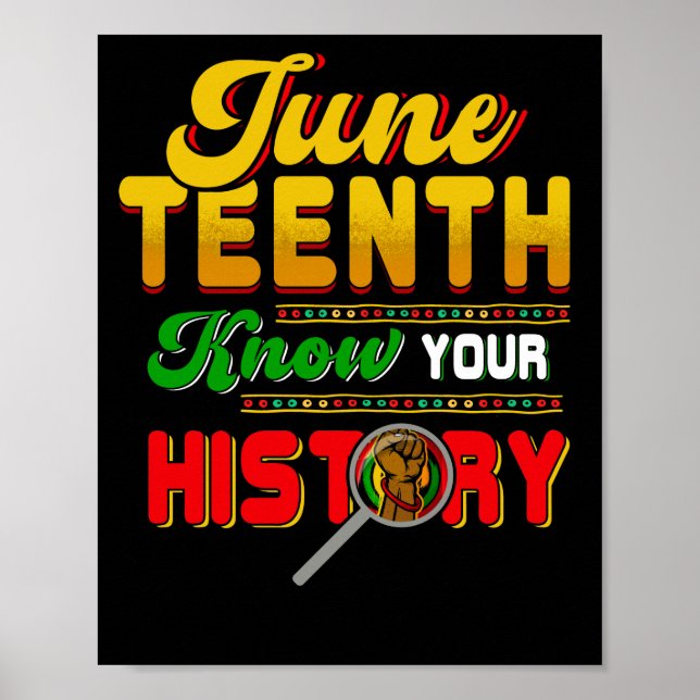 Poster Décima Junta Conhece Sua História Orgulho Negro 18 (Frente)
