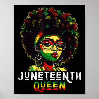 Poster Décima Negra Melanina Rainha Natural Cabelo Afro W