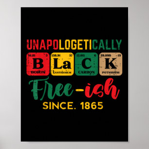 Poster Décima Sétima Mulheres Periódicas Negras Indesculp