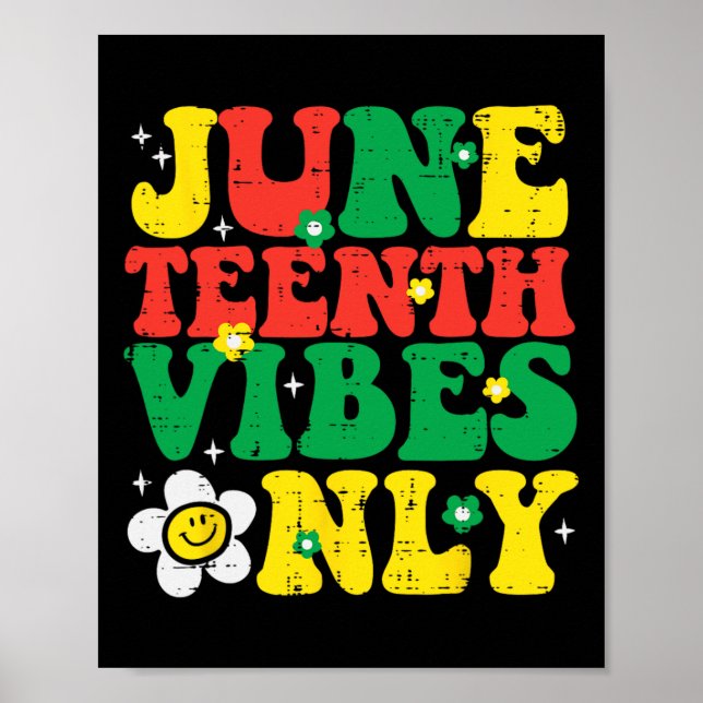 Poster Décima Sétima Vibes Apenas Meninas Retro Groovls C (Frente)