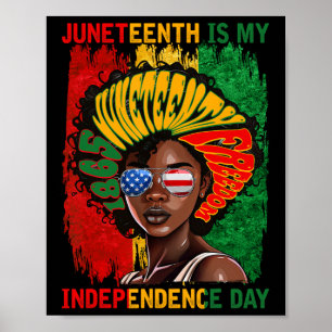 Poster Décimo De Junho De 1865 É O Dia Da Minha Independê