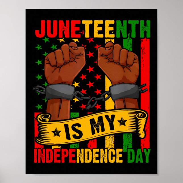Poster Décimo De Junho É Meu Dia De Independência Ish Bla (Frente)
