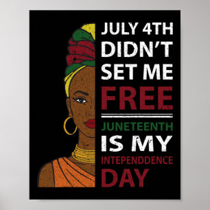 Poster Décimo De Junho É O Meu Dia Da Independência