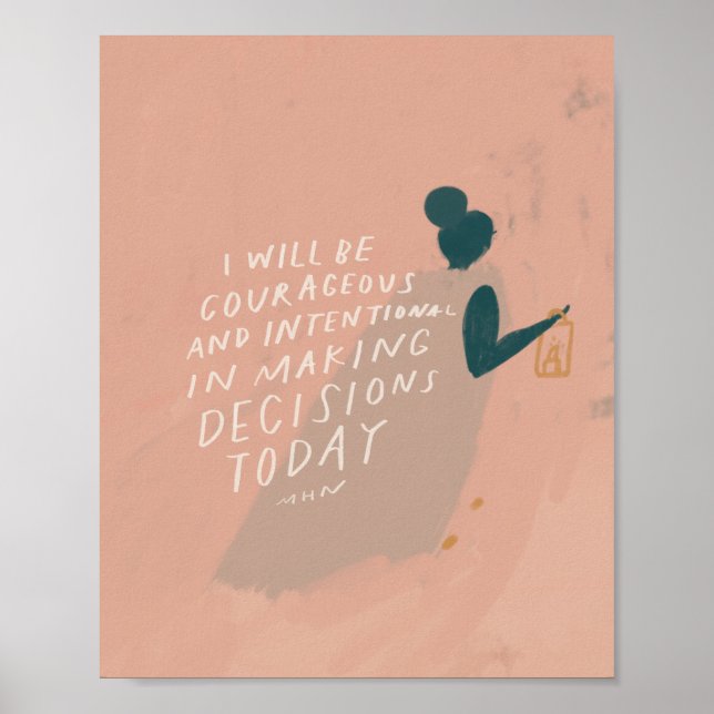 Poster Decisões de fazer - Cotação de escritório Inspirad (Frente)