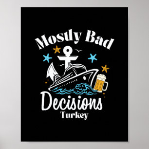 Poster Decisões Principalmente D Turquia Spring Break