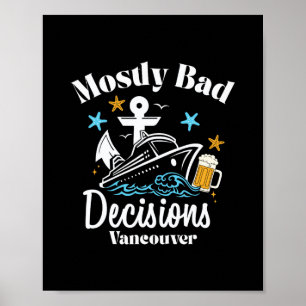 Poster Decisões Principalmente D Vancouver Spring Break