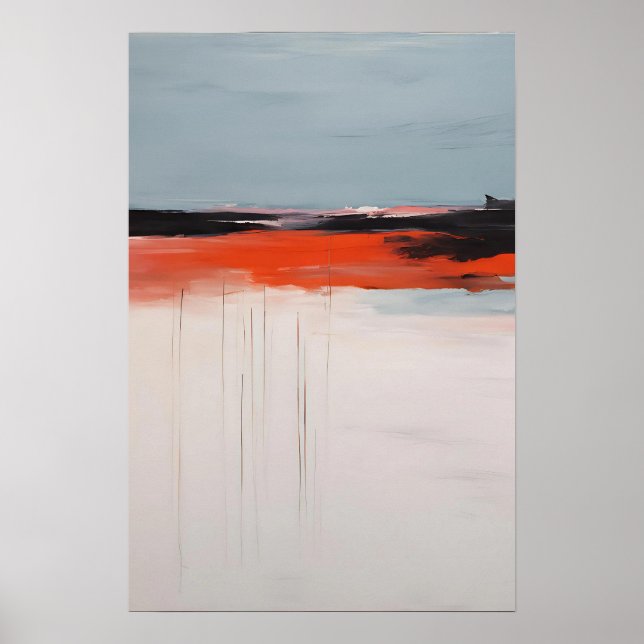 Poster Declaração de Arte Brushbraica - Arte Bold Stroke (Frente)