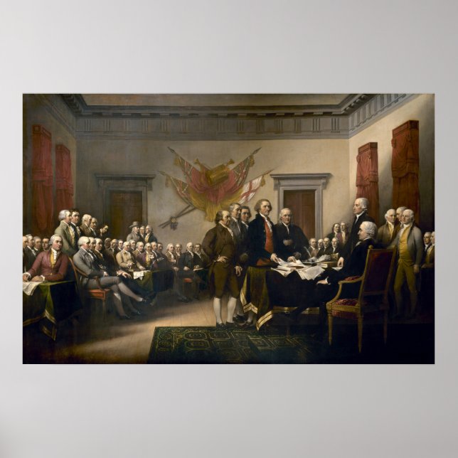 Poster Declaração de Independência  (Frente)