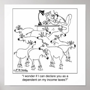 Pôster Declarando cabras como dependentes