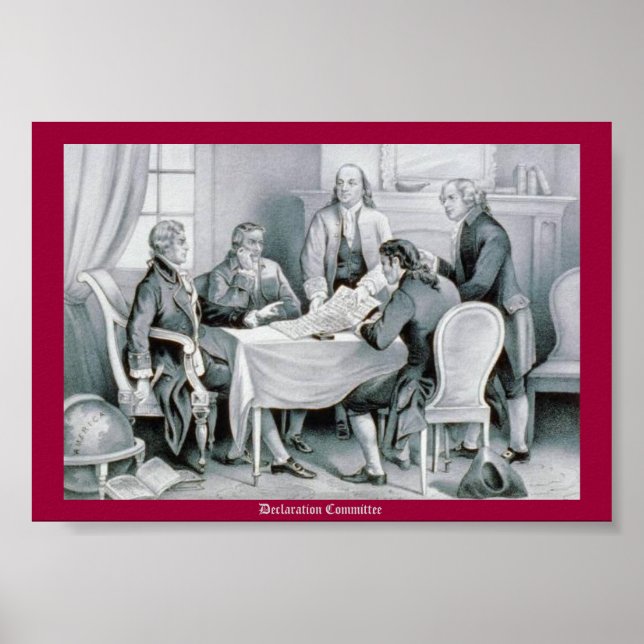 Pôster Declaration Committee (Frente)