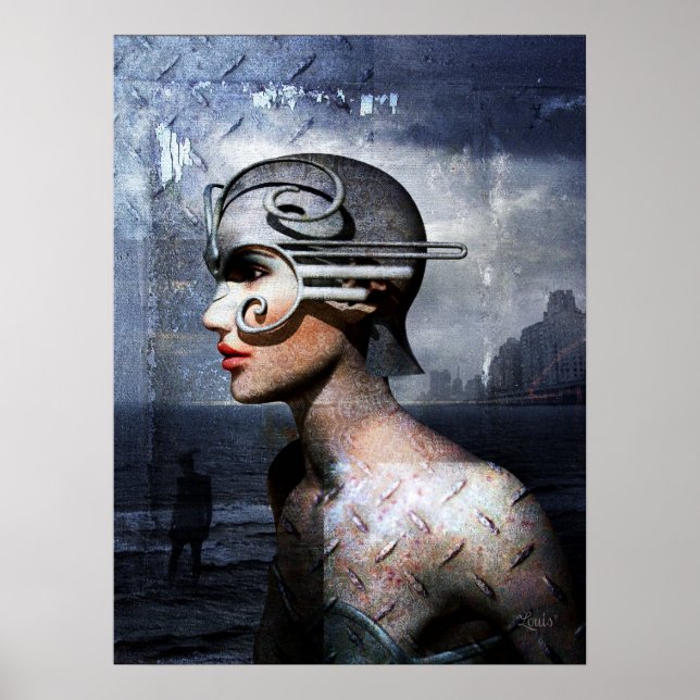 Pôster Deco Girl (Frente)