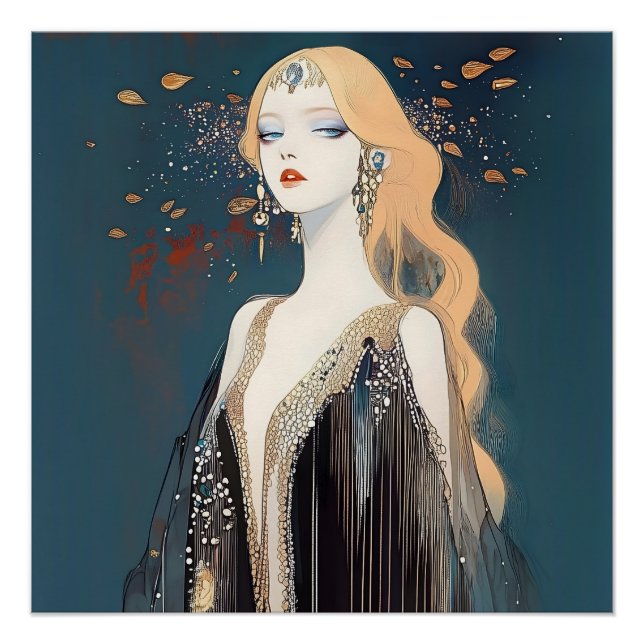 Pôster Deco Queen (Frente)