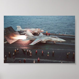 Pôster Decolagem F-14