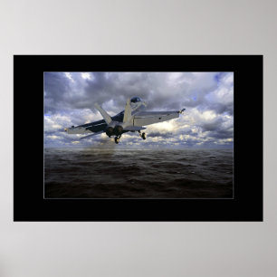 Pôster Decolagem FA-18