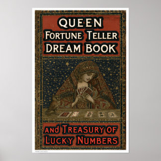 POSTER DECOR: CAPA DE LIVRO ANTIGO ADIVINHA