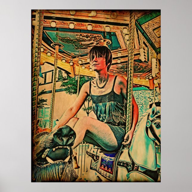 Pôster Decor Carousel (Frente)