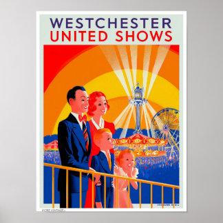 POSTER DECOR: CARTAZ DE CIRCO/FEIRA ANTIGO
