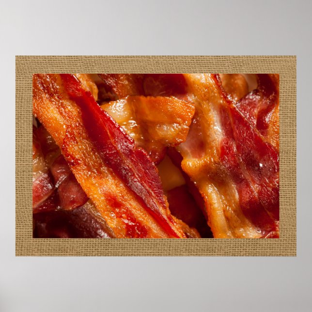 Pôster Decor de Arte Doméstica - Bacon (Frente)