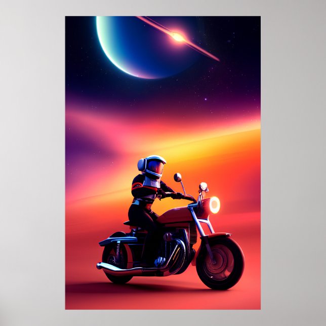 Poster Decor de Arte e Parede Digitais do SciFi, Fantasy  (Frente)