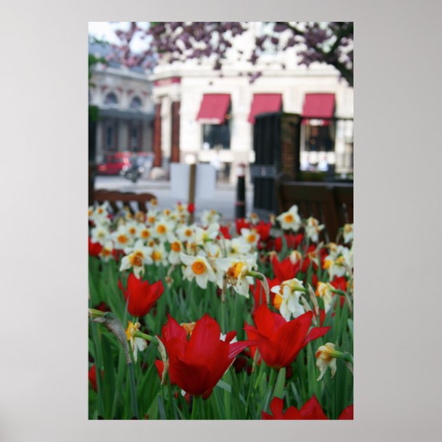 Poster Decor do Jardim Urbano de Londres: Smithfield Flor (Frente)