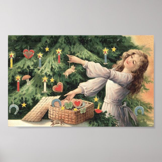 Poster Decoração da árvore (Frente)