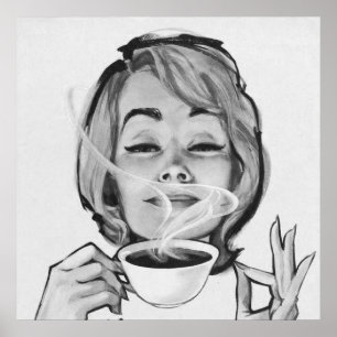 Pôster decoração da casa de vintage