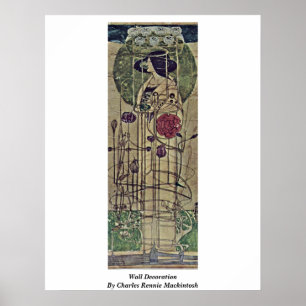 Poster Decoração da parede por Charles Rennie Mackintos