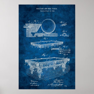 Poster Decoração da sala Rec Room nº 5 da patente da M