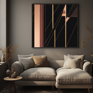 Poster Decoração de Casa Moderna e Luxuosa
