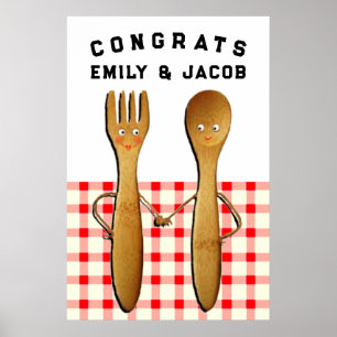 Poster Decoração de Casamento Personalizada