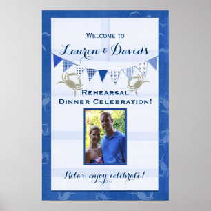 Pôster Decoração de festas de marisco