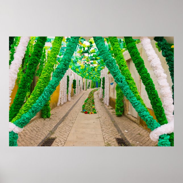 Pôster Decoração De Garland Para Um Festival (Frente)