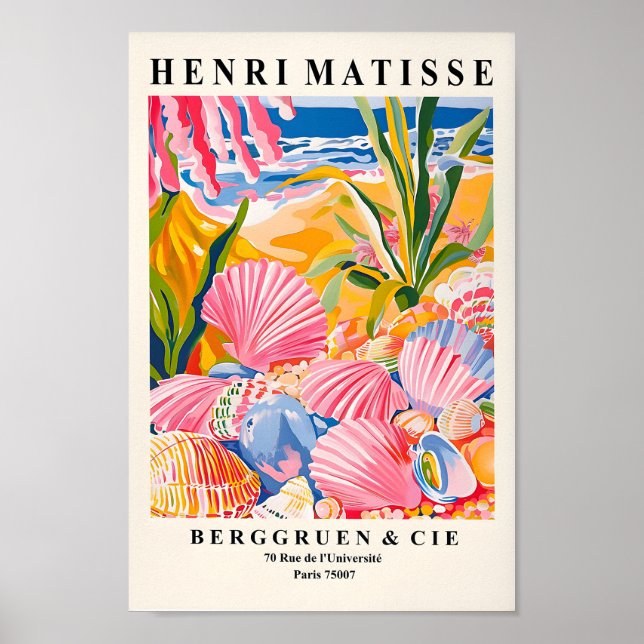 Poster, Decoração de praia, Impressão de arte cost (Frente)