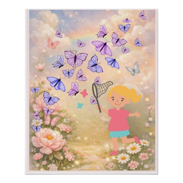 Pôster Decoração de Quarto Infantil (Frente)