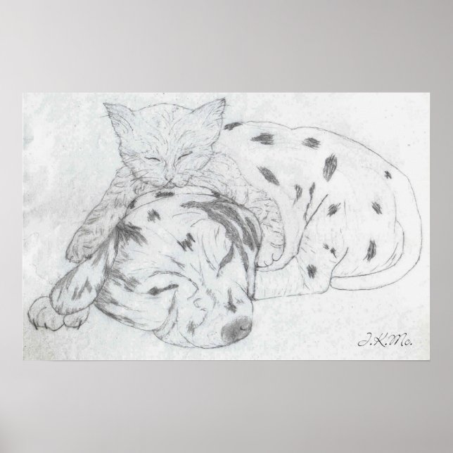 Poster Decoração do Muro de Paz e Harmonia (Frente)