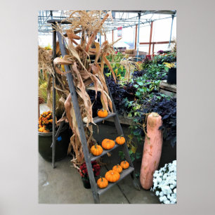 Poster Decoração do outono