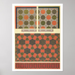 Poster Decoração do teto da casa de EL-Tchel de Beyt