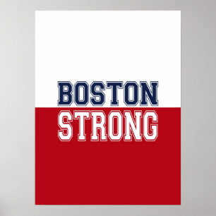 Pôster Decoração forte do espírito de Boston