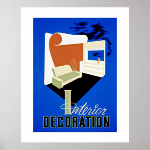 Poster Decoração interior