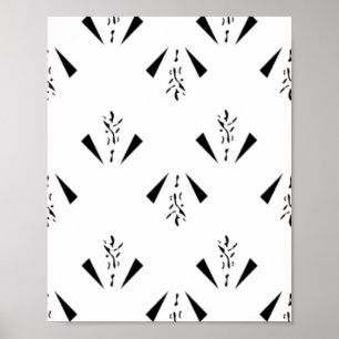 Poster Decorativo, Cinza de carvão