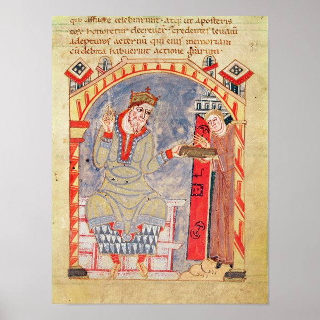 Pôster Dedicação a Charles o Bald, de (Frente)