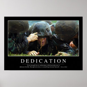 Poster Dedicação: Citações inspiradas