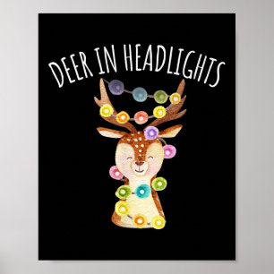 Poster Dedo Nos Faróis As Luzes De Natal São Engraçadas