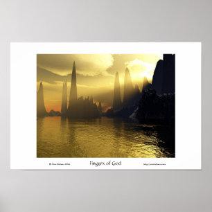 Pôster Dedos do deus