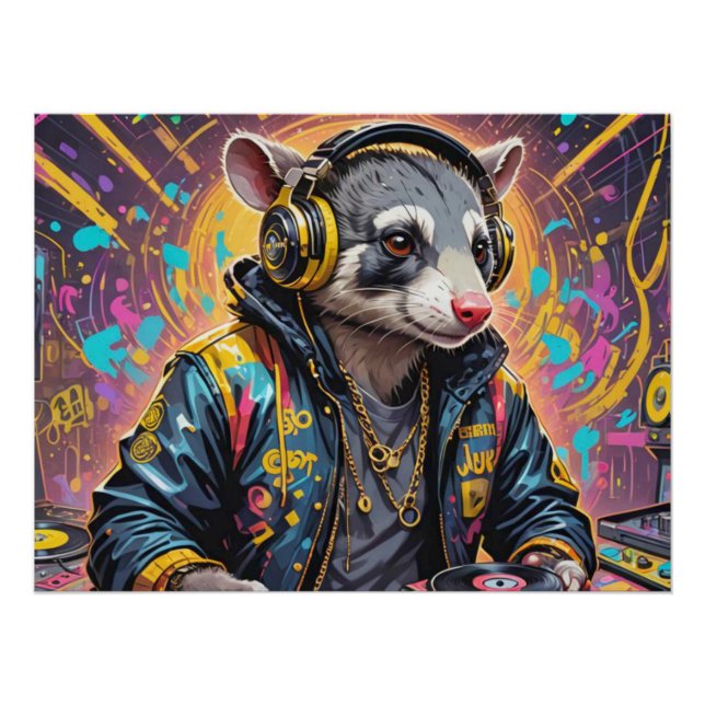 PÔSTER DEE JAY OPOSSUM 8 (Frente)