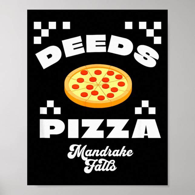 Poster Deeds Zza - Man Falls  (Frente)